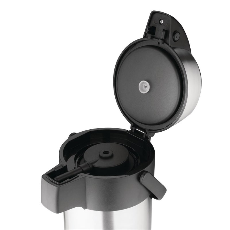 Olympia K635 Pompthermos 2.5l RVS Grijs