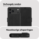 Just in Case MAP2762PW1 leren Wallet case PrimeWallet iPhone 17 Pro Zwart