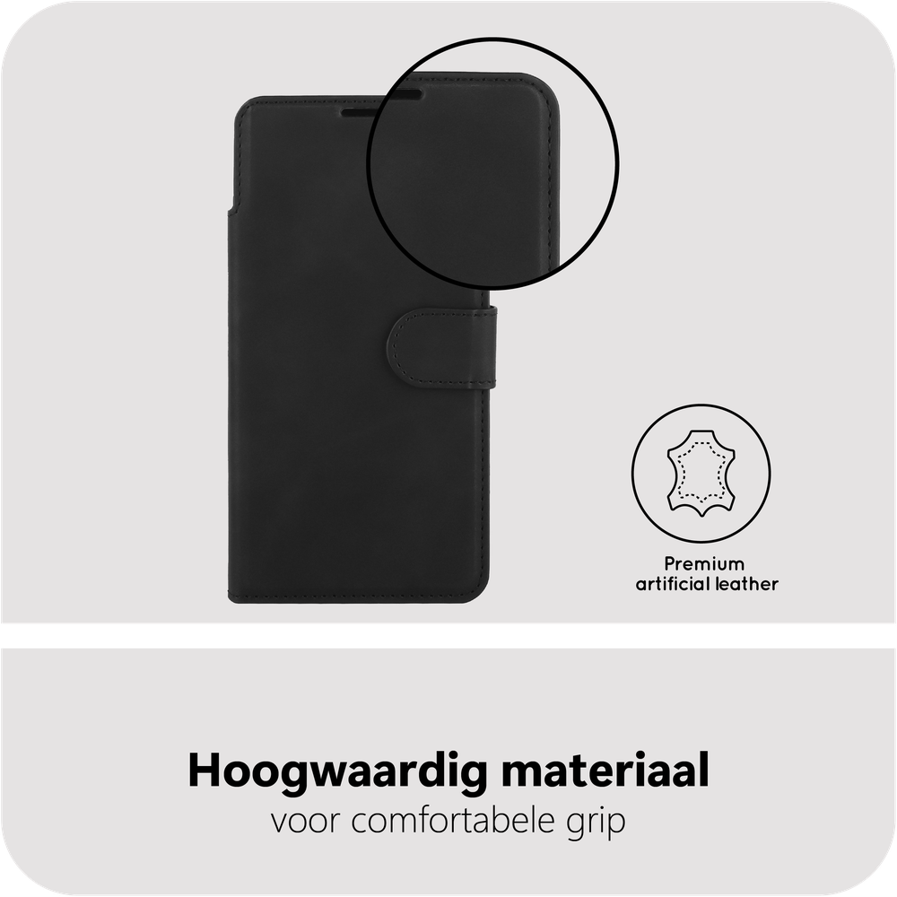 Just in Case MAP2762PW1 leren Wallet case PrimeWallet iPhone 17 Pro Zwart