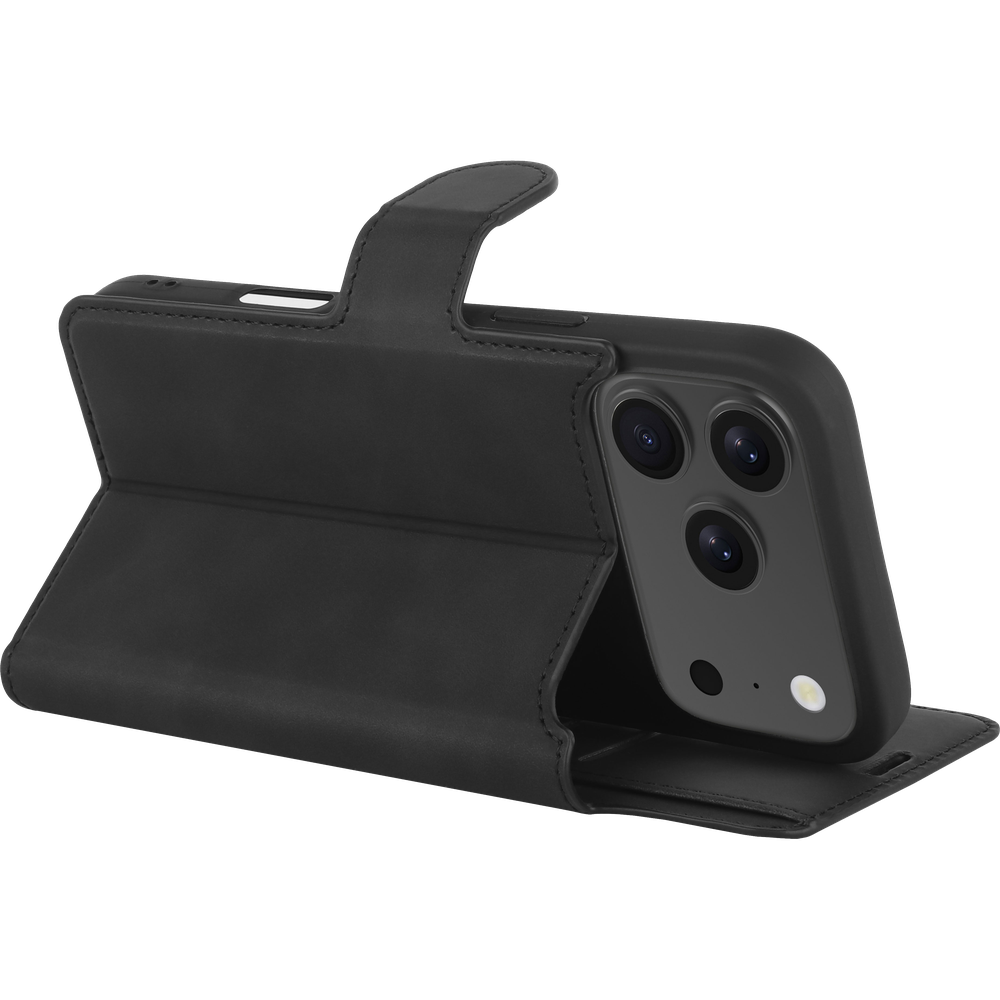 Just in Case MAP2762PW1 leren Wallet case PrimeWallet iPhone 17 Pro Zwart