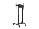 Newstar Neomounts Gemotoriseerde 111,3-176,3 cm Mobiele Vloerstandaard 55-100" 110 kg zwart