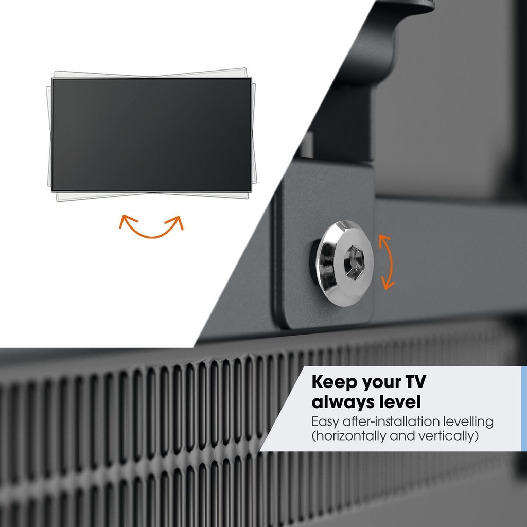 Vogels TVM 3625 Draai- en kantelbare tv-beugel 40-77" 35kg Zwart