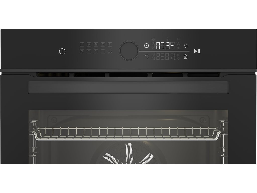 Beko BBIM13400DX Multifunctionele Oven Ingebouwd 60cm Zwart