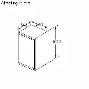 Bosch KIR31NSE0 Inbouw Koelkast Serie 2 102,1 cm 165l, Glijscharnieren Wit