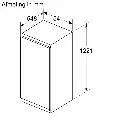 Bosch KIR41NSE0 Inbouw Koelkast Serie 2 122.1cm  204l Glijscharnieren Wit