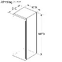 Bosch KWK36ABGA Wijnkoeler Serie 6 199 Flessen 186cm 2 Zones Zwart