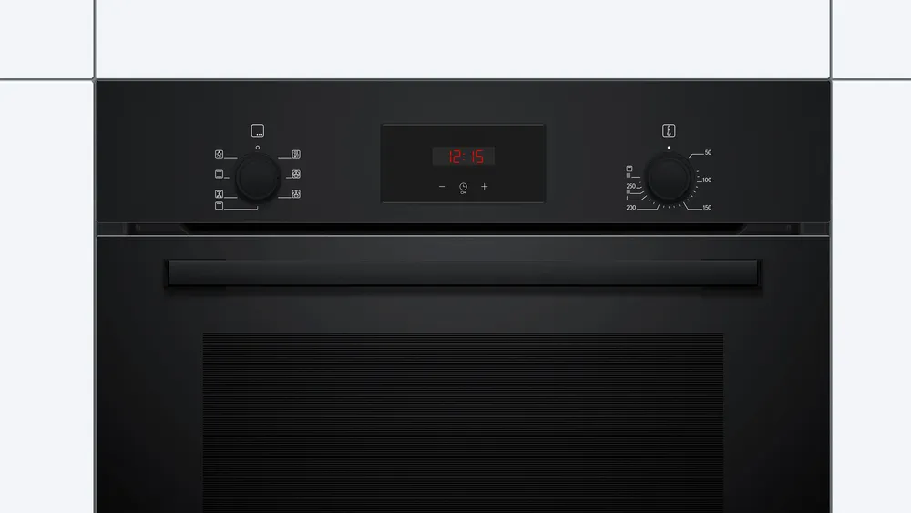 Bosch HBF133BA1 Inbouw Oven Serie 2 60cm 66l Zwart