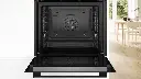 Bosch HBG578ES7 Inbouw Oven Serie 6 60cm 71l Pyrolyse Zwart/inox