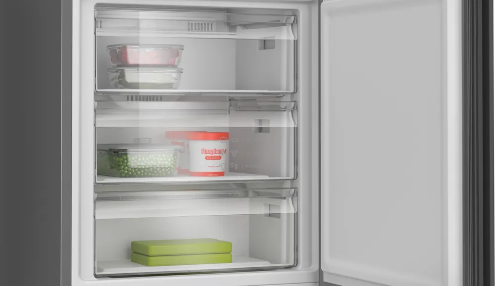 Bosch KGN49OCAF Koel/Vries-Combi Serie 4 203x70cm 440l NoFrost Zwart