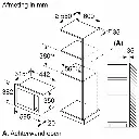 Bosch BFL623MB4 Inbouw Microgolfoven 38cm 800W Zwart
