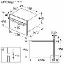Bosch CMA583MS0 Inbouw Combi Microgolfoven 45cm 900W Zwart