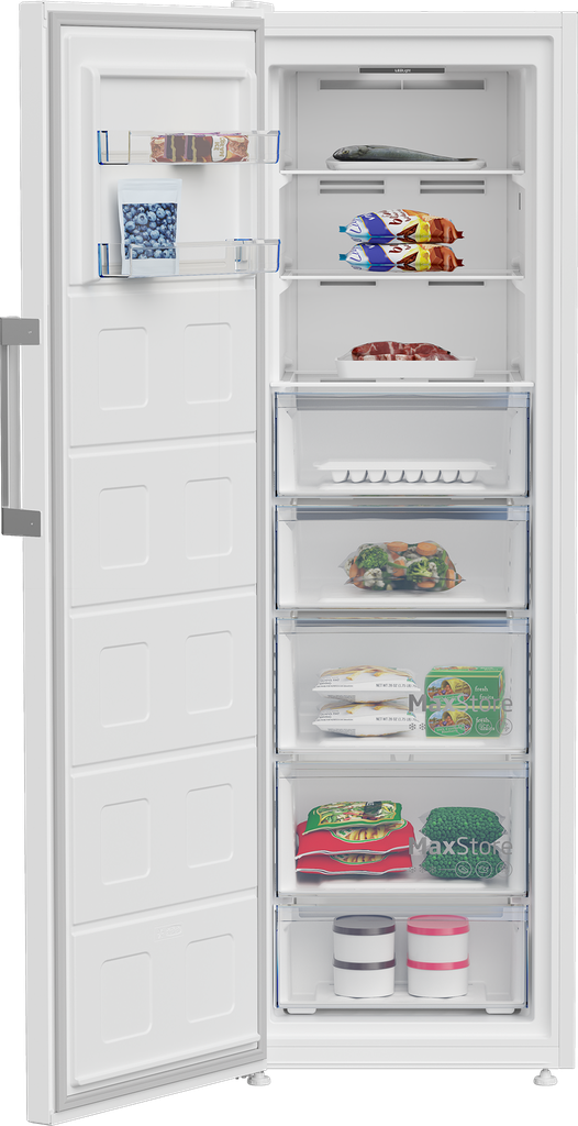 Beko B3RMFNE314W Vrijstaande Vriezer 187cm 286l Wit