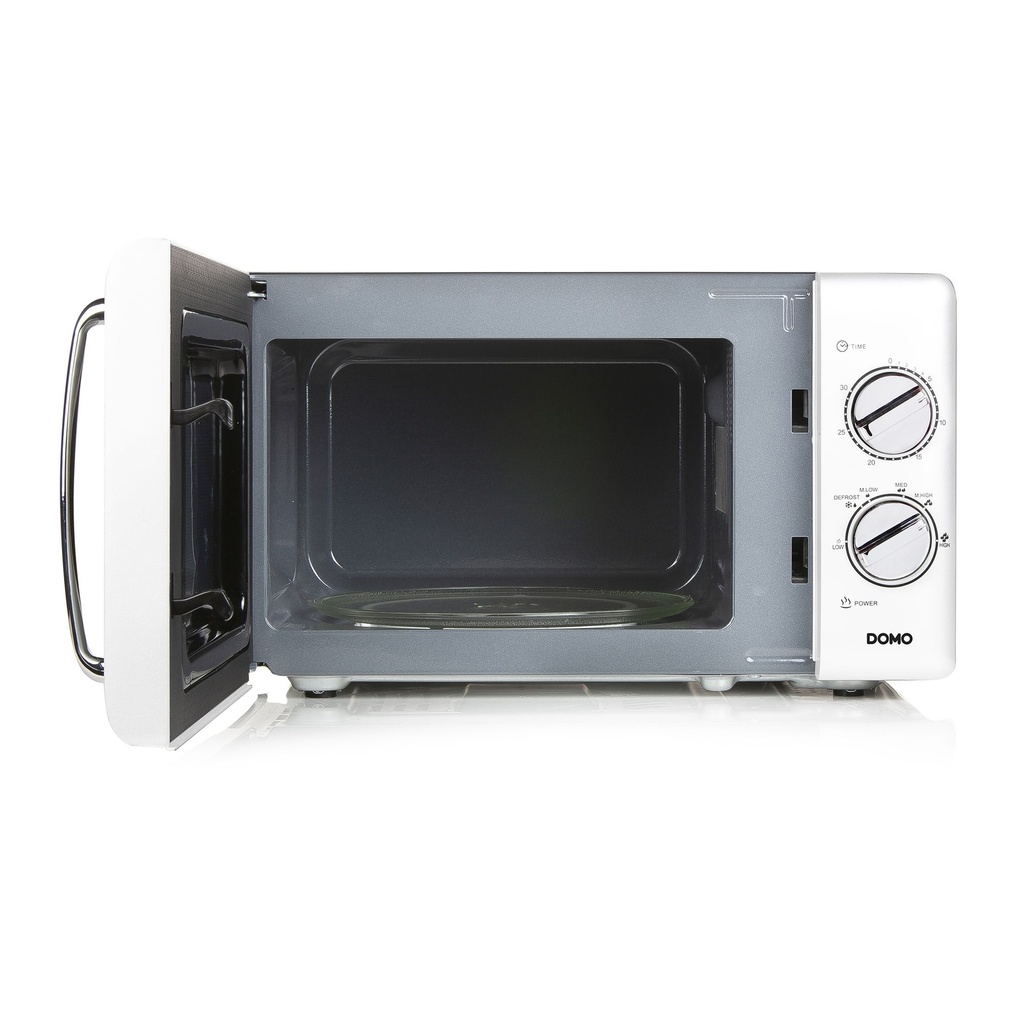 Domo DO3125 Vrijstaande microgolf 28x48cm 25l 900W Wit