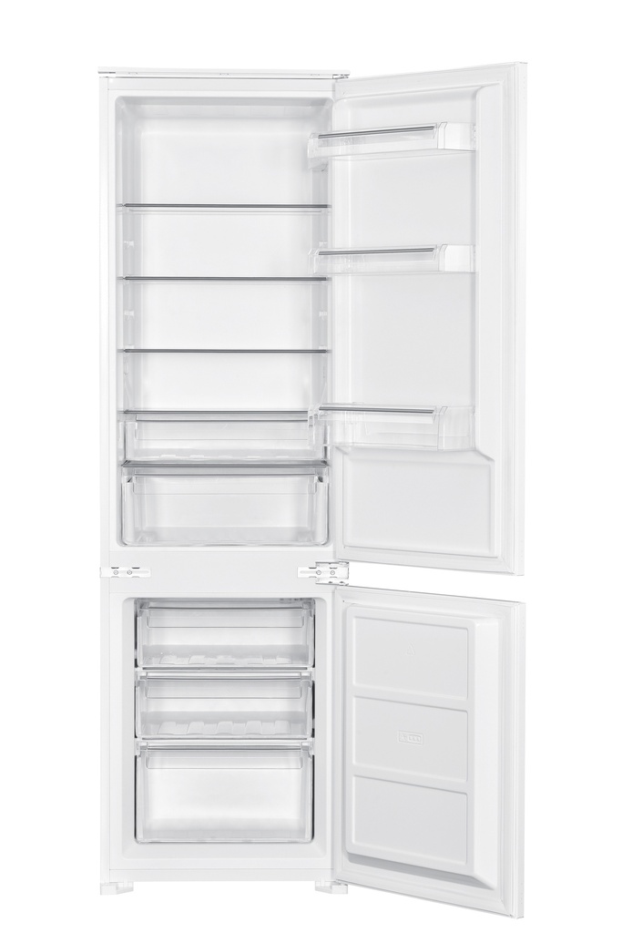 Exquisit EKGC270-70-E-040E Koel/Vries-Combi Ingebouwd 177cm 249l glijscharnier Wit