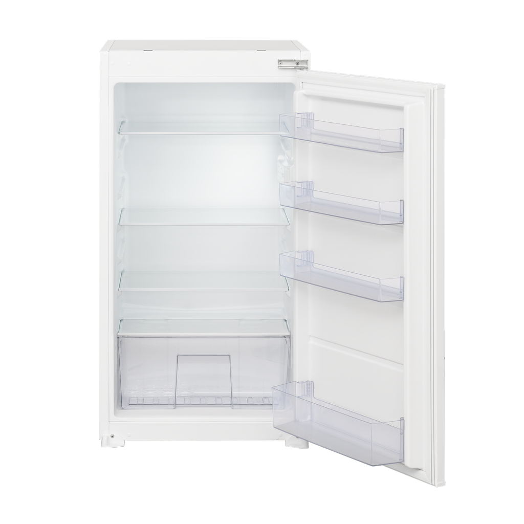 Exquisit EKS180-V-060E Koelkast Ingebouwd 102cm 154l Glijscharnier Wit