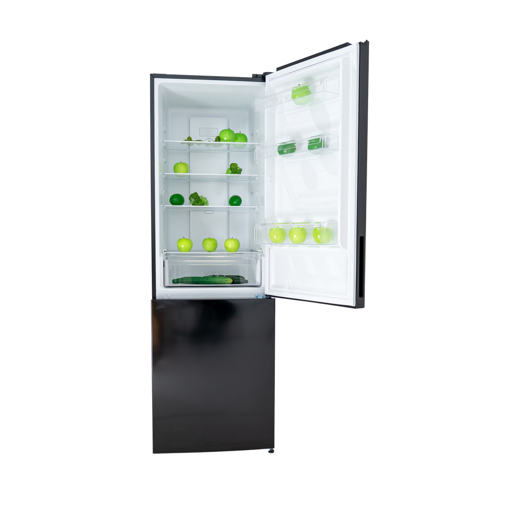 Exquisit KGC250-80-NF-040DB Koel/Vries-Combi 181cm 247l NoFrost Zwart