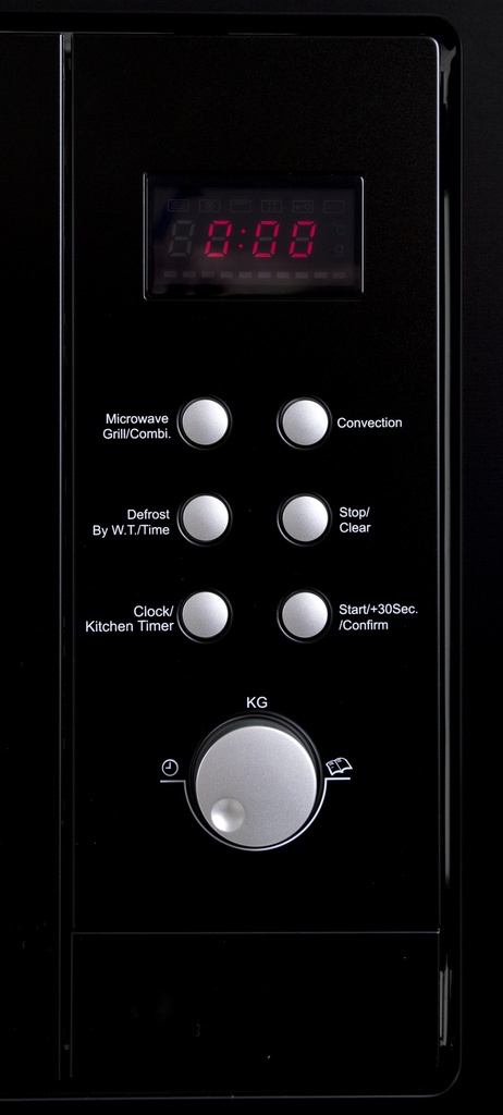 Exquisit EMW2546HIBLACK Combi microgolfoven Ingebouwd 45cm Zwart