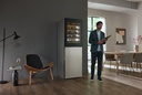 Miele KWNS 4784 DE edt /cs Wijnkoeler/diepvries-combi 185cm 303l NoFrost Grijs