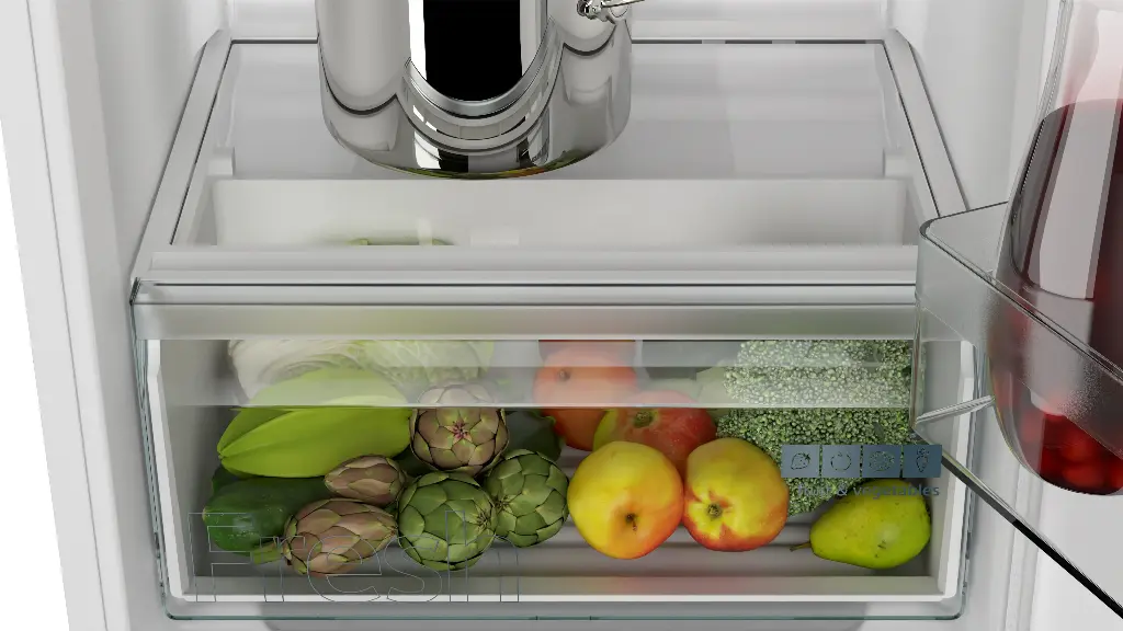 Siemens KI41RNSE0 Inbouw koelkast IQ100 122cm 204l Glijscharnier Wit 