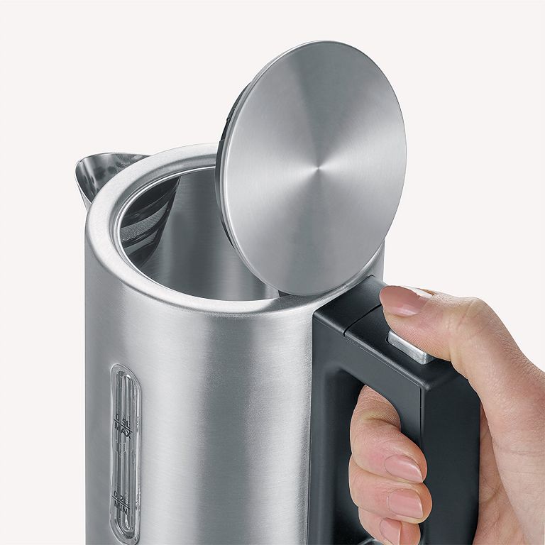 Severin Reiswaterkoker Geborsteld aluminium - WK3647