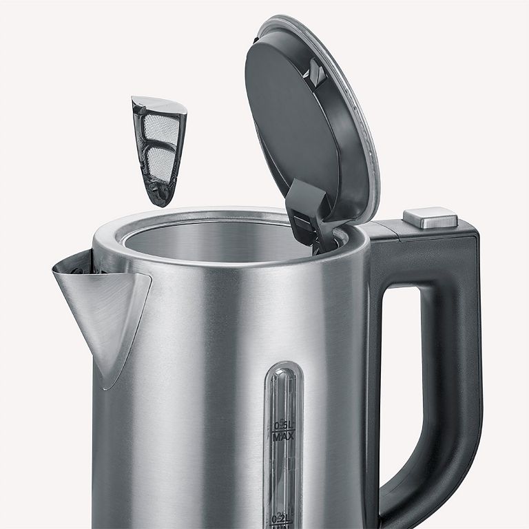 Severin Reiswaterkoker Geborsteld aluminium - WK3647