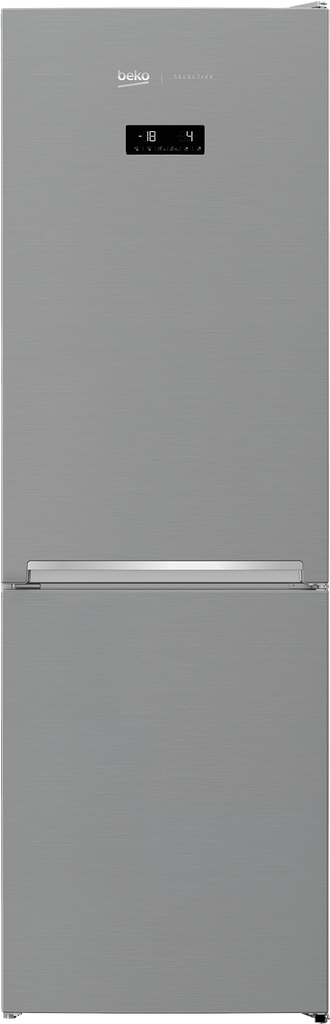 Beko CN366E40ZXPN Koel/vries-Combi 186cm 324l 250kWh/jaar Grijs 
