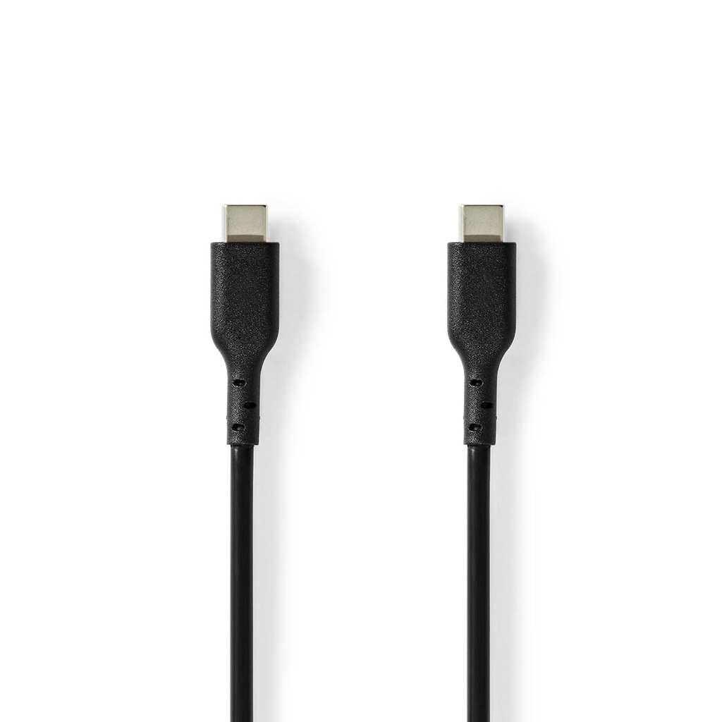 Nedis CCGL60710BK20 USB-C Kabel 2m USB2.0 Zwart