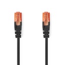 Nedis CCGL85200BK10 CAT6 netwerkkabel U/UTP 1m Zwart