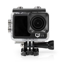 Nedis ACAM51BK Action Cam Dubbel scherm 4K@30fps 16 MP Waterbestendig Zwart