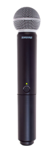 Shure BLX2/SM58 - H8E Draadloze Microfoon Cardioïde