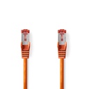 Nedis CCGP85221OG50 CAT6 Netwerkkabel S/FTP RJ45 5m LSZH Oranje 