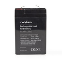 Nedis BALA40006V Oplaadbare Loodaccu6 V 4000 mAh Zwart