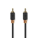 Nedis CABW24170AT20 Digitale Audiokabel RCA Male Verguld 2m Zwart