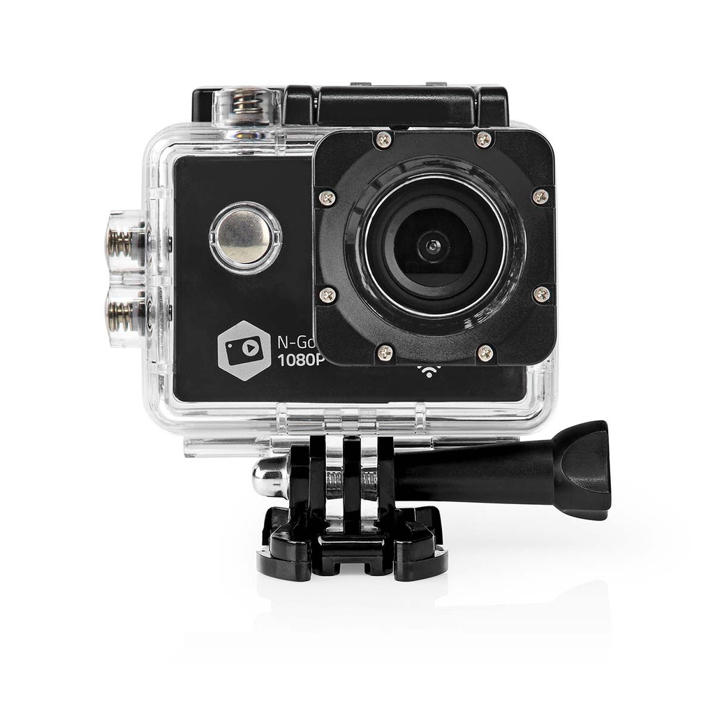 Nedis ACAM21BK Action Cam 1080p@30fps 12 MP Waterbestendig Zwart