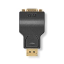 Nedis CCBW37935AT DisplayPort-Adapter DisplayPort - VGA Vrouwelijk 1080p Verguld Zwart