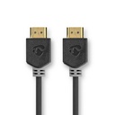Nedis CVBW35000BK20 ​​HDMI 2.1-Kabel 8K@60Hz 48 Gbps 2m Zwart