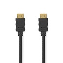 High Speed ​​HDMI-kabel met Ethernet - 1m (zwart)