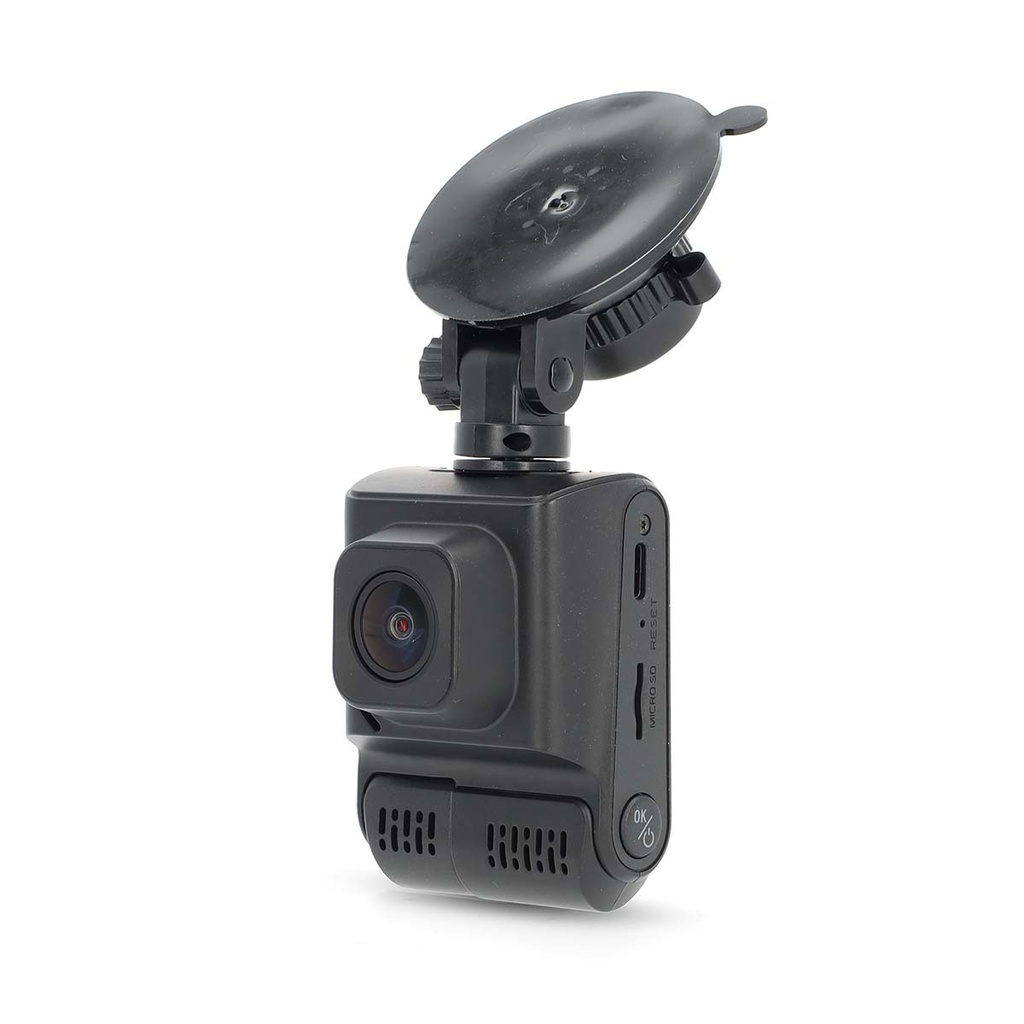 Nedis DCAM2024BK Dash Cam 4K@30fps 12 MPixel Wi-Fi LCD Cabinezichtcamera Zwart