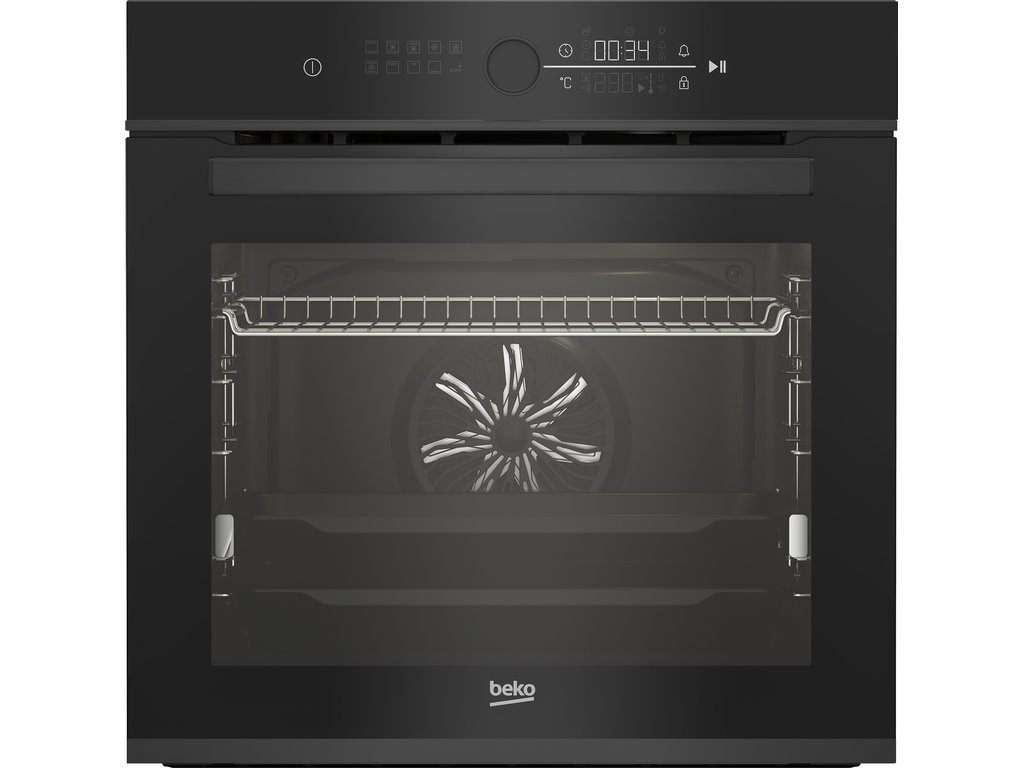 Beko BBIM13400DX Multifunctionele Oven Ingebouwd 60cm Zwart
