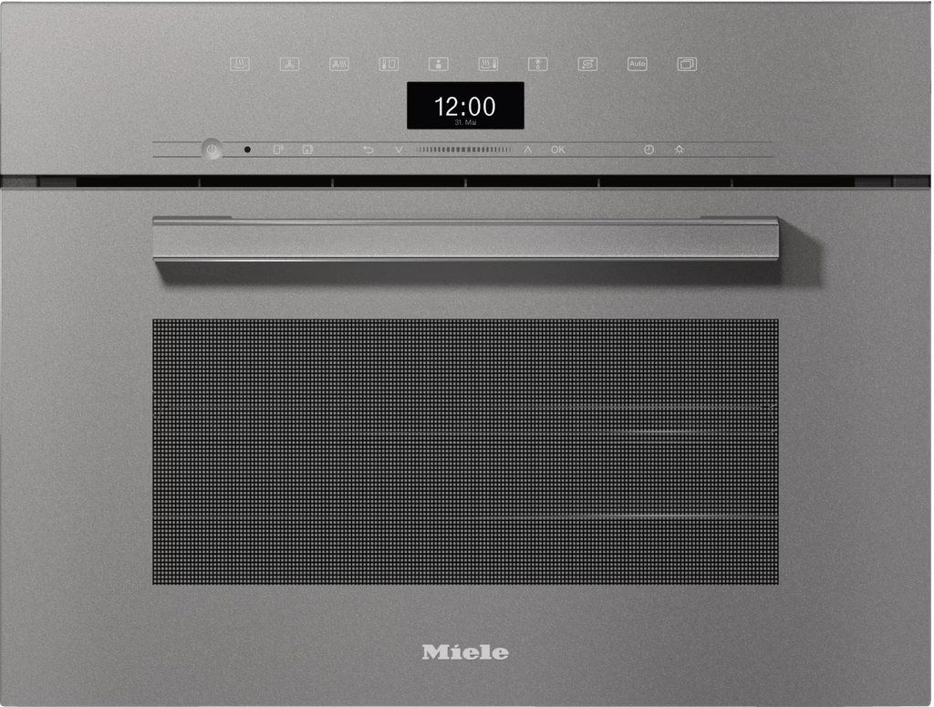 Miele DGC 7440 HC Pro GRGR Inbouw Combi stoomoven Pureline 45cm 48l Grafietgrijs