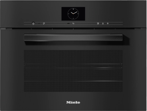 Miele DGC 7640 HC Pro OBSW Inbouw Combi Stoomoven Vitroline 45cm 47l Obsidiaanzwart