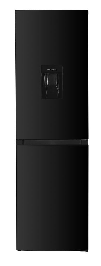 Exquisit KGC245-80-NF-W-040DB Koel/Vries-Combi 181cm 245l NoFrost Zwart