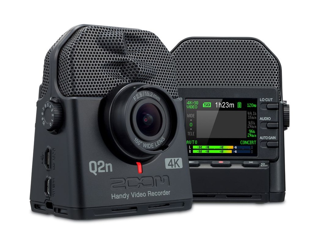 Caméra vidéo Zoom Q2n-4k 4K 96KHz noir