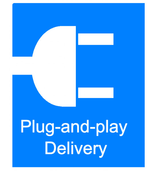 D.I.D Plug and play Kiosk delivery
