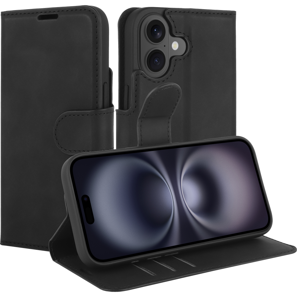 Just in Case MAP2761PW1 leren Wallet Case PrimeWallet iPhone 17 Zwart