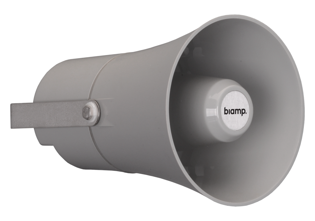 Biamp - H10-G - Compacte Hoornluidspreker 70/100V 10W @ 8Ω grijs 