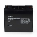 Nedis BALA1700012V Oplaadbare Loodaccu 12 V 17000 mAh Zwart