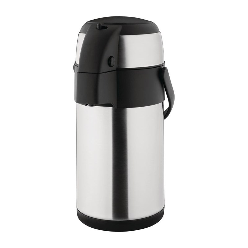 Olympia K635 Pompthermos 2.5l RVS Grijs