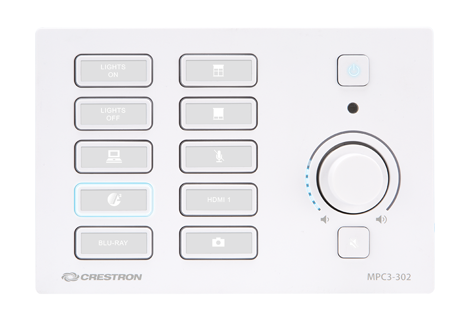 Crestron MPC3-302-W 3-serie media presentatie controller wit