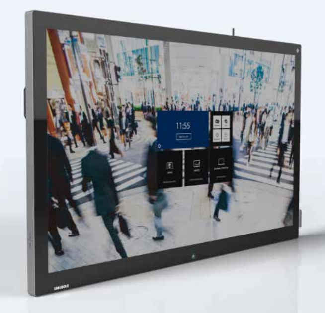 i3 W5502 C-Sense 4K UHD 55" 10-point touchscreen Zwart